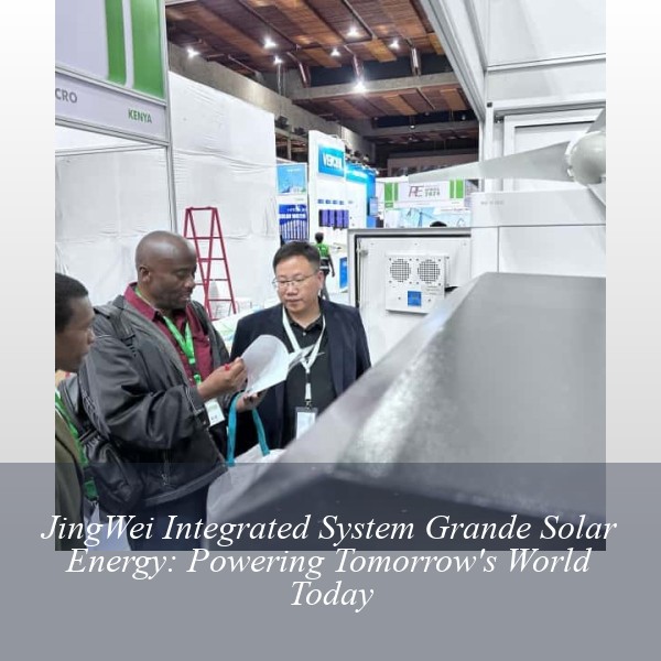 JingWei Integrated System Grande Solar Energy: Powering Tomorrow's World Today